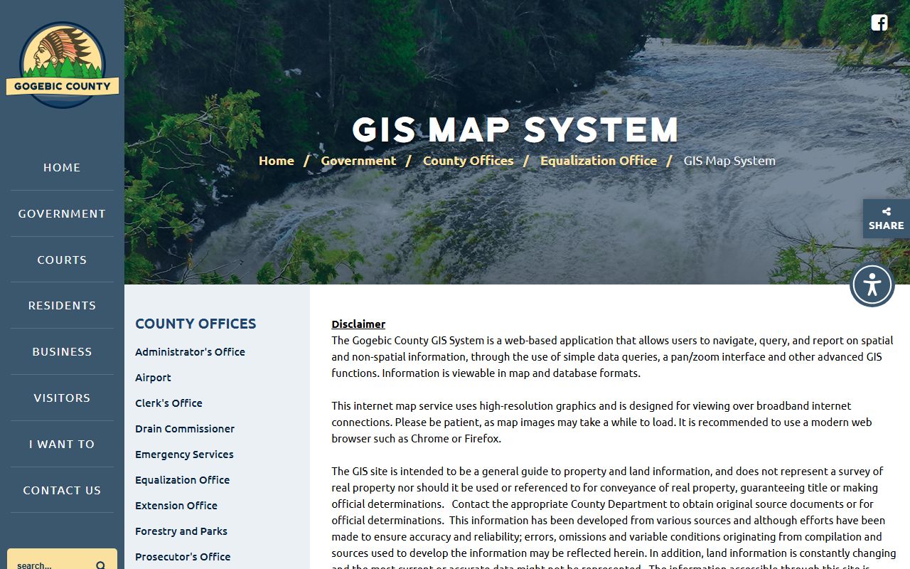 Gogebic County warrant records GIS parcel map system